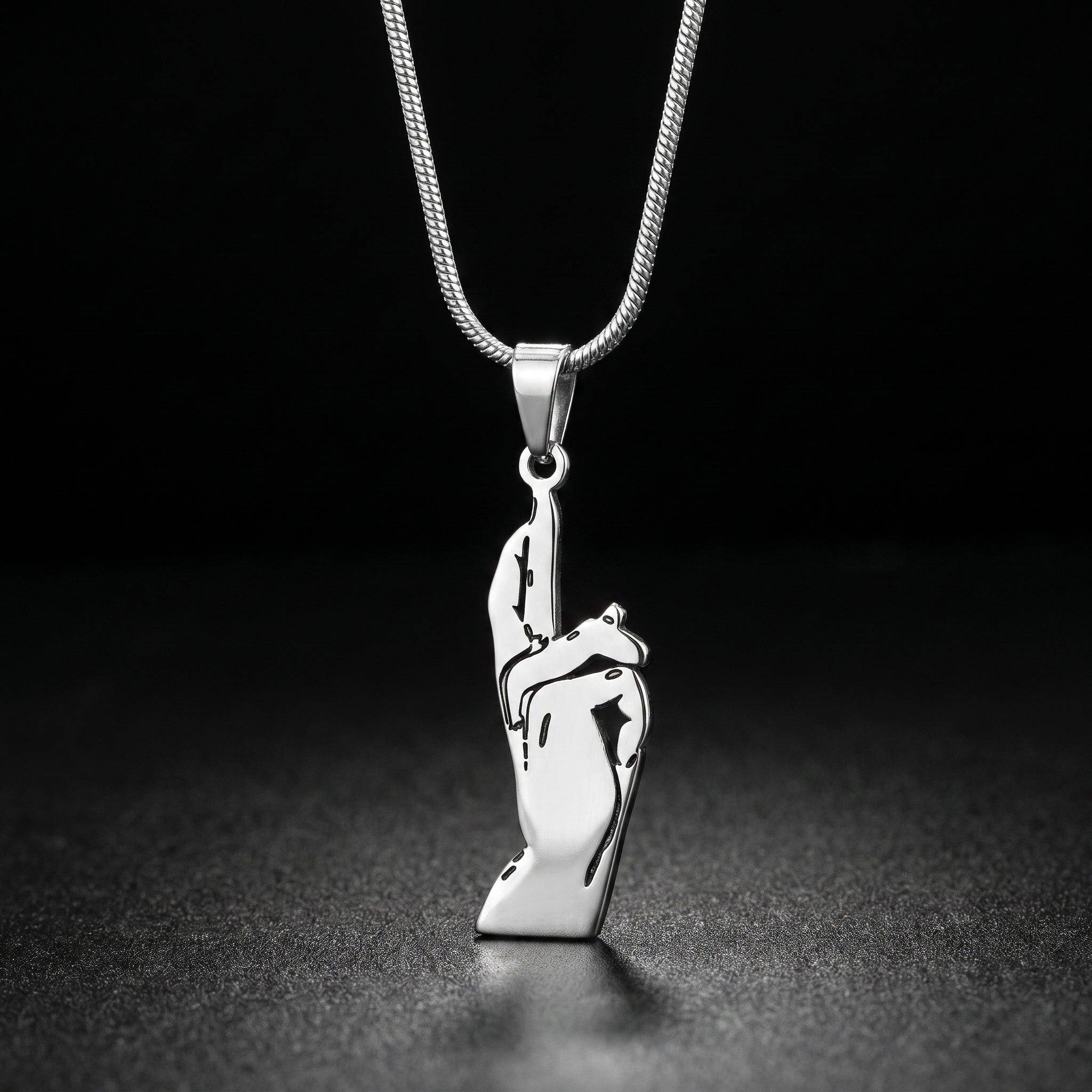 Saturo Gojo Inspired Jewelry Set - Pendant Necklace from Jujutsu Kaisen