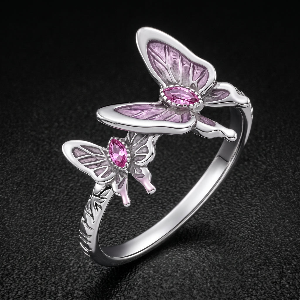 Shinobu Kocho Inspired Ring – Butterfly Poison Jewelry