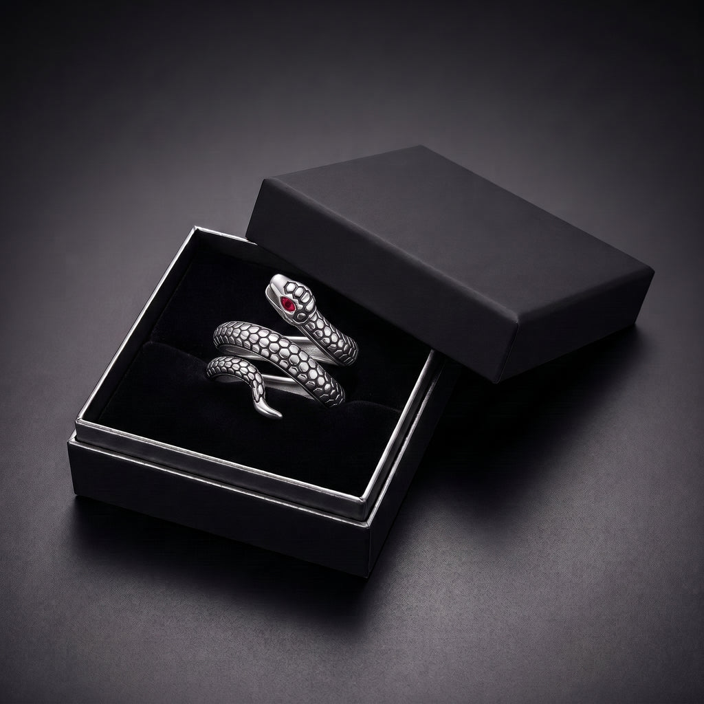 Obanai Iguro Inspired Ring – Snake Spirit Jewelry