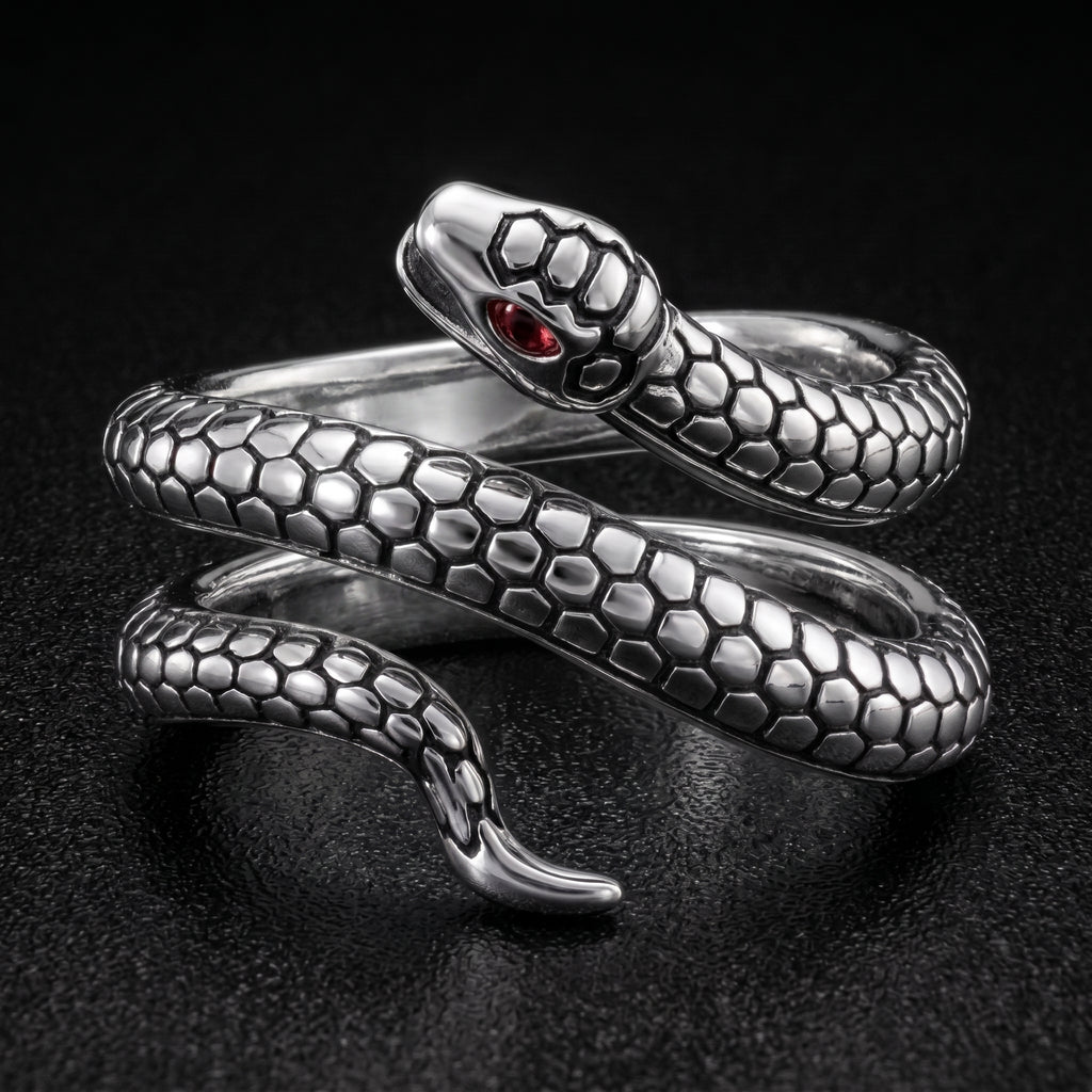 Obanai Iguro Inspired Ring – Snake Spirit Jewelry