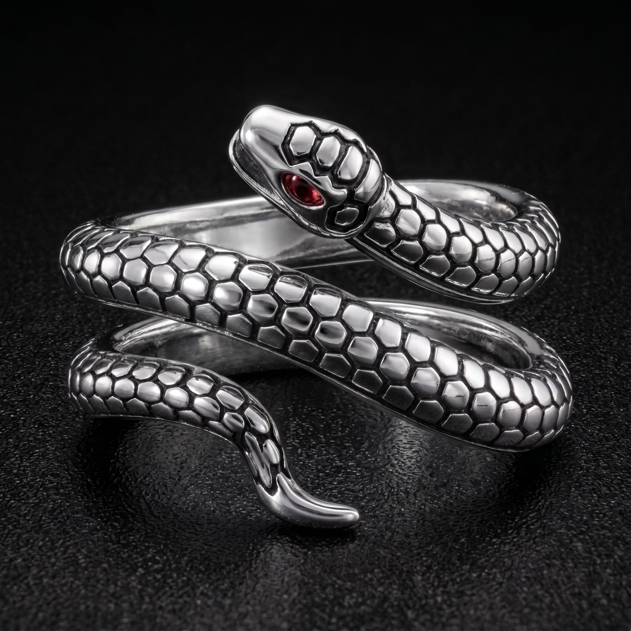 Obanai Iguro Inspired Ring – Snake Spirit Jewelry