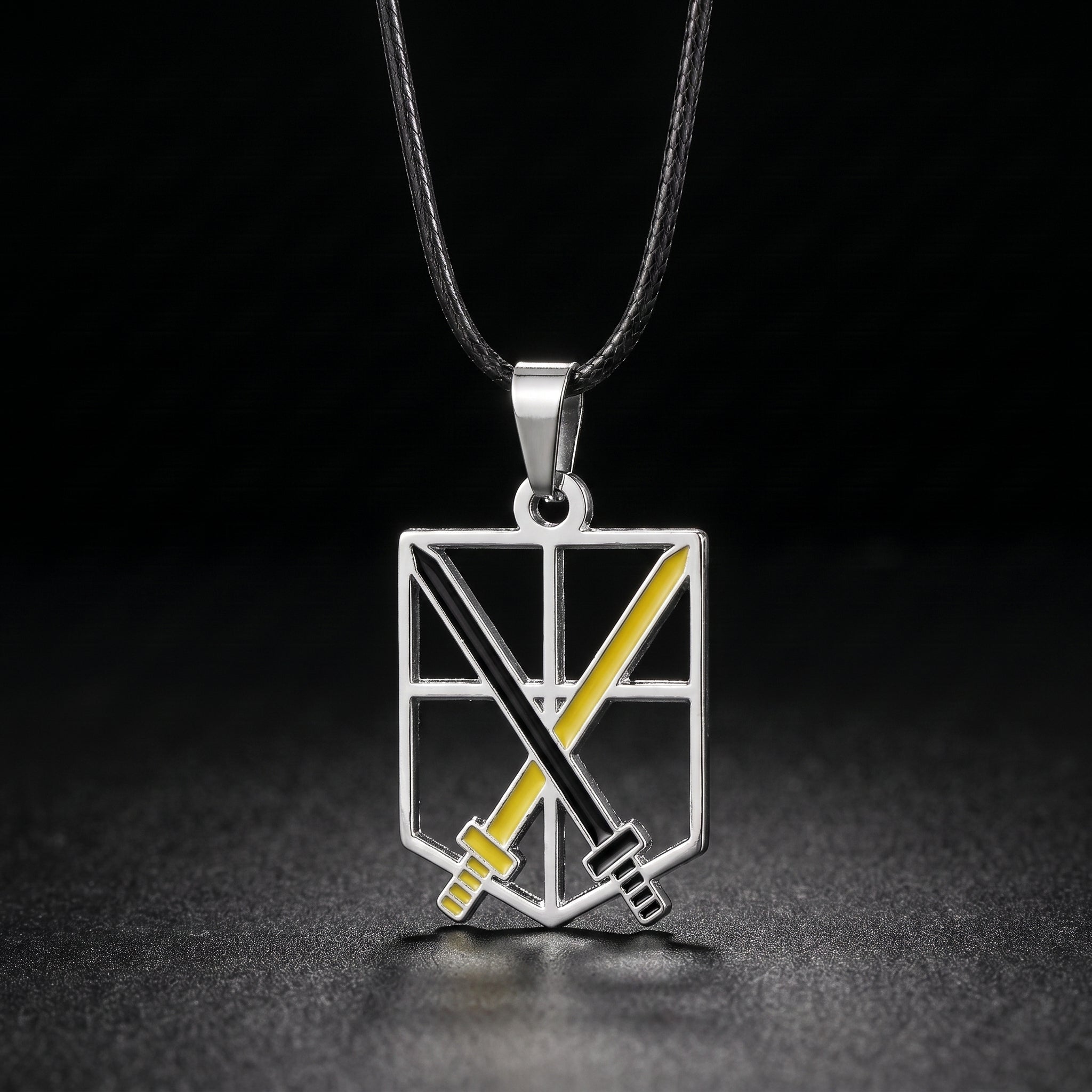 Levi Ackerman Inspired Necklace – Dual Blade Jewelry