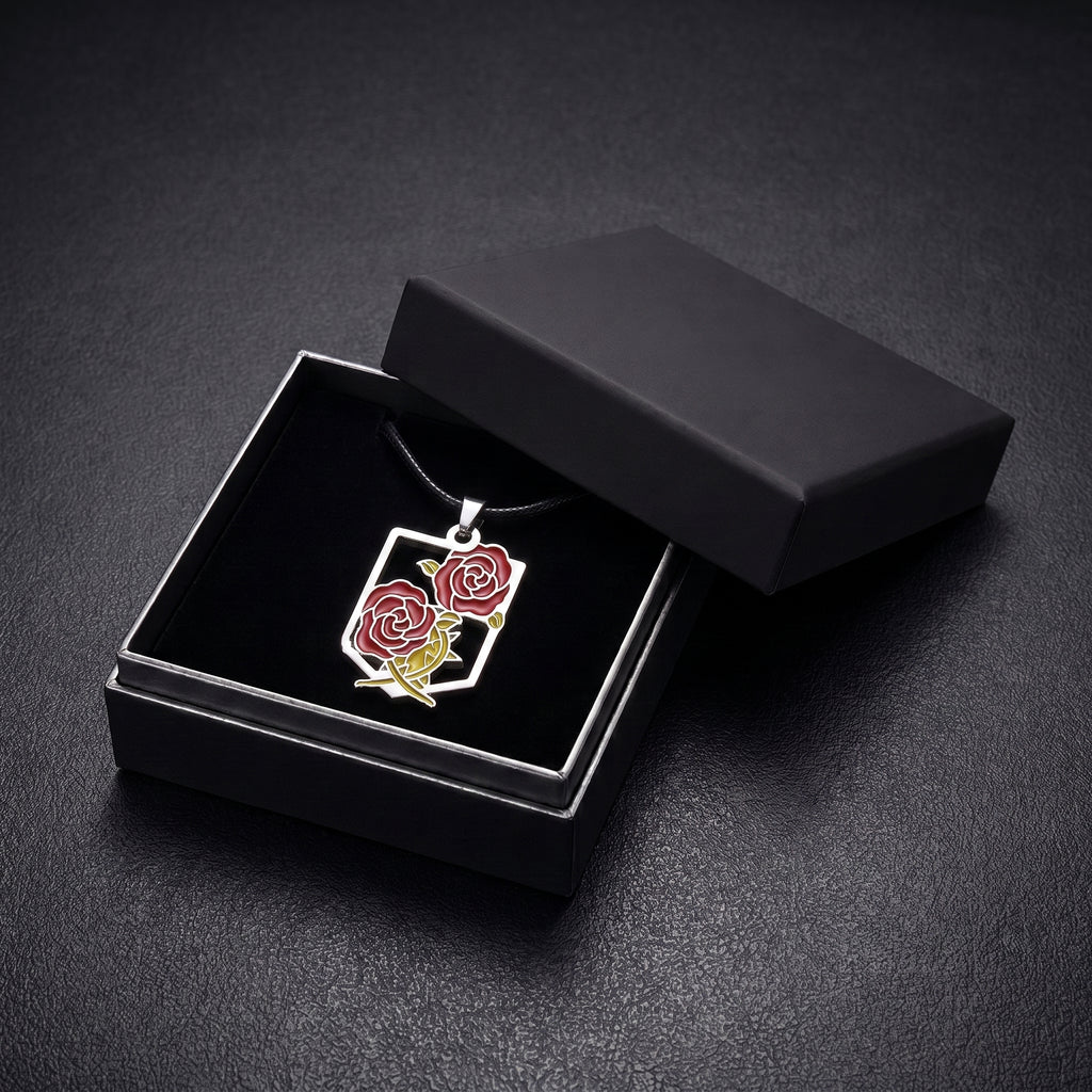 Mikasa Ackerman Inspired Necklace – Rose Jewelry