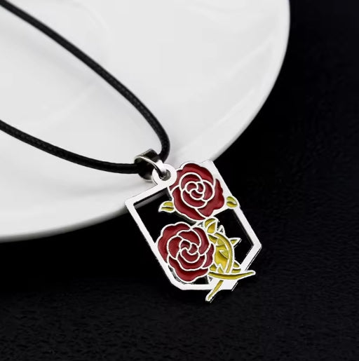 Mikasa Ackerman Inspired Necklace – Rose Jewelry