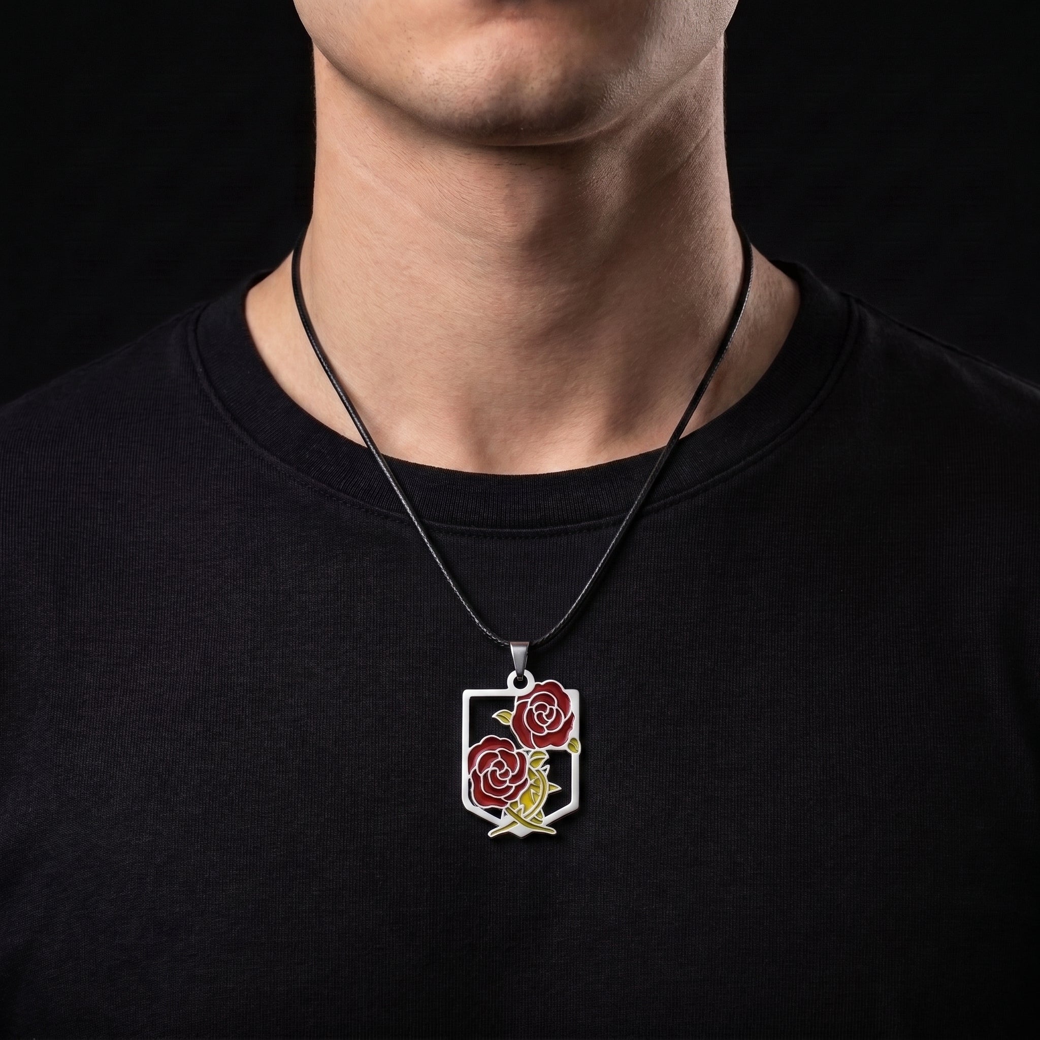 Mikasa Ackerman Inspired Necklace – Rose Jewelry