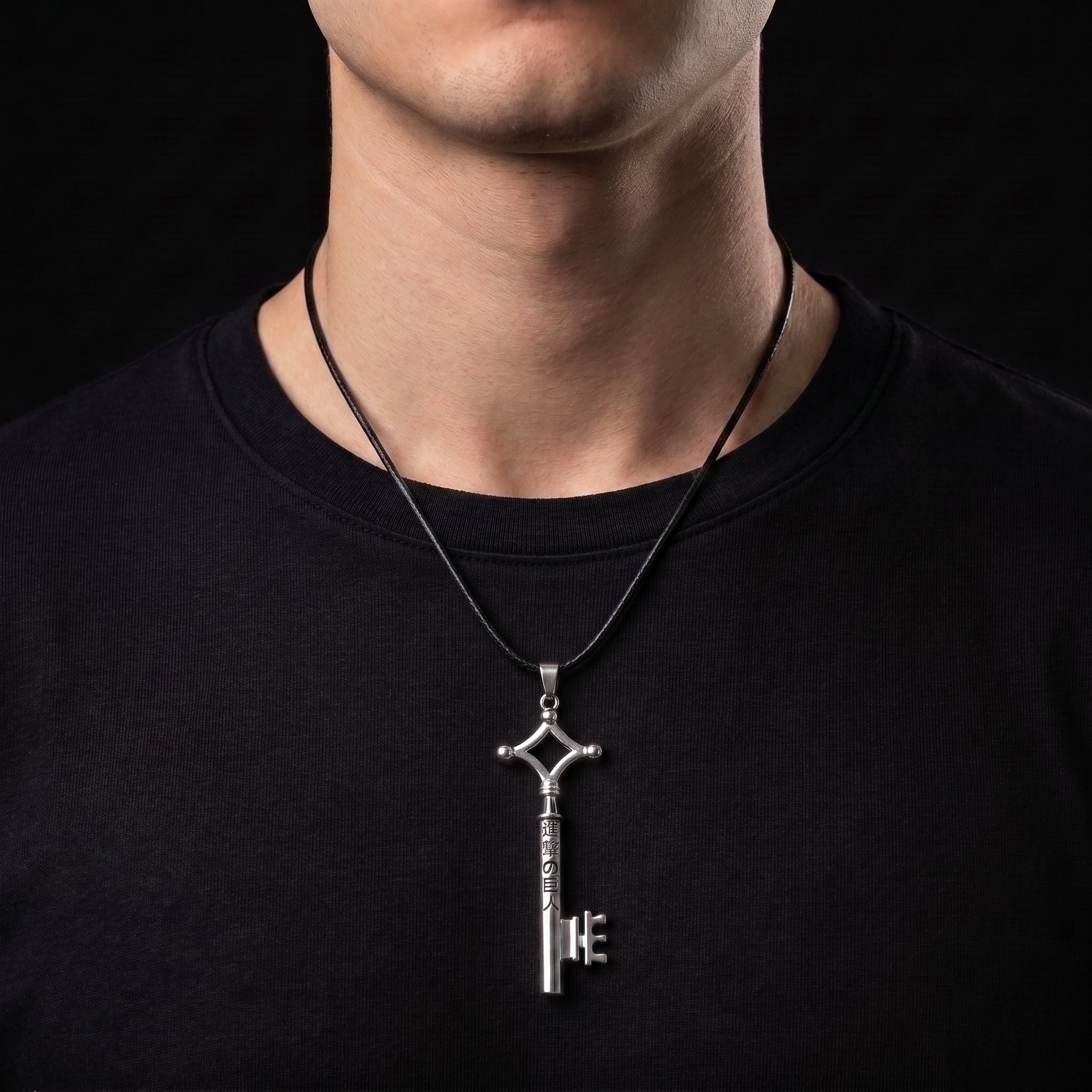 Eren Yeager Inspired Necklace – Titan Key Jewelry