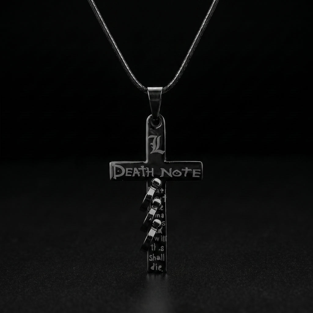 Misa Amane Inspired Ring – Shinigami Cross Jewelry