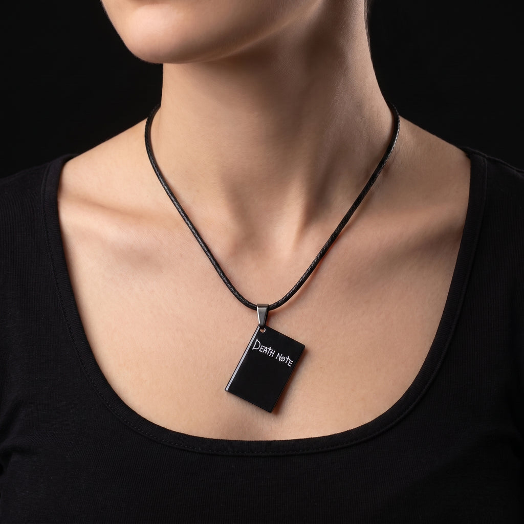 Light Yagami Inspired Necklace – Closed Death Note Jewelry
