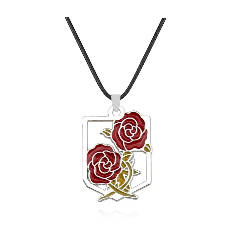 Mikasa Ackerman Inspired Necklace – Rose Jewelry