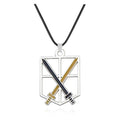 Levi Ackerman Inspired Necklace – Dual Blade Jewelry