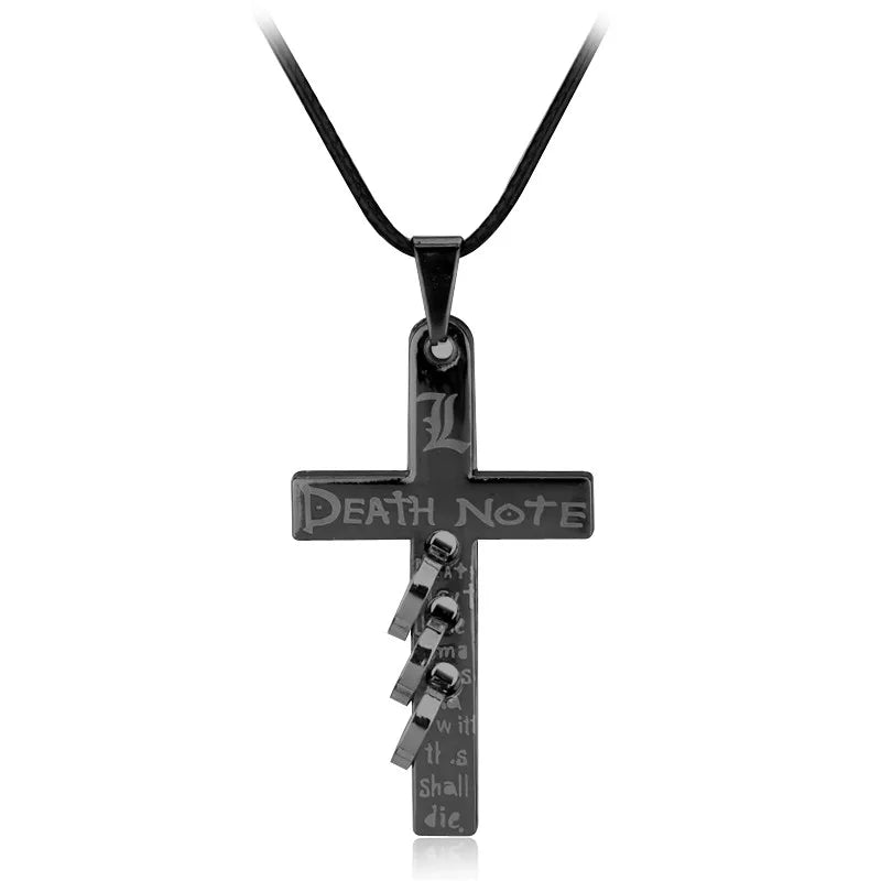 Misa Amane Inspired Ring – Shinigami Cross Jewelry